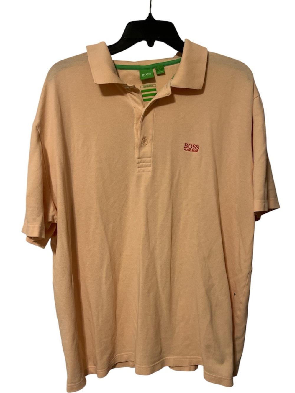 Men’s Hugo Boss Peach Colored Polo